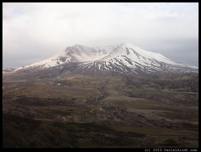 Mount St. Helens: seen from Johnston Ridge Observatory